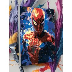 Картина по номерам Spiderman Человек паук Marvel Круто красим