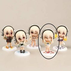 Аниме экшн фигурка Nendoroid супер сонико нендороид с тортом Anime Shelf