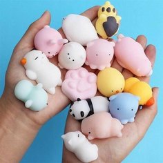 Сквиши 30 шт, набор игрушек антистресс маленькие фигурки, игрушки сквиши. Ir Aysh