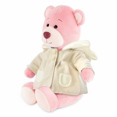 MaxiToys Мягкая игрушка «Мишка Молли в плаще с заячьими ушками», 21 см