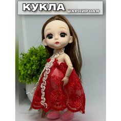 Кукла-шарнир для девочек с большими глазами континент