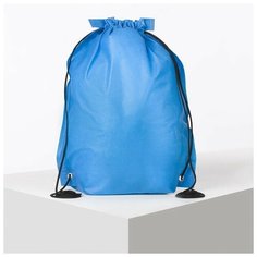 Мешок для обуви, отдел на шнурке, цвет синий Нет бренда