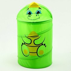 Корзина для игрушек «Динозаврик» с ручками и крышкой, 55 х 33 х 33 см (комплект из 2 шт) Школа талантов