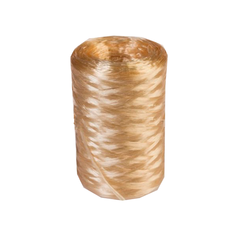 Пряжа (нить) полипропиленовая для вязания мочалок, игрушек, сумок. Цвет: золотой(1шт) Золотое руно