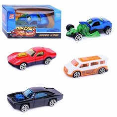 Машина "Гонки в Токио" металл, в коробке Kosmos