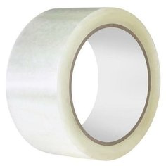 Клейкая лента (скотч) упаковочная (48мм x 200м, 40мкм, прозрачная) 6шт. Noname