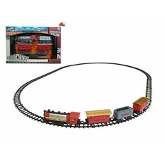 Игрушечная Железная Дорога 405см Interesting (на батарейках) звук (картонная упаковка) (27871) Нет бренда