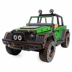 Конструктор деревянный Unidragon Unimodels Маверик 265 элементов Зеленый 4207