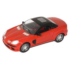 Porsche Машинка на батарейках музыкальная, световые эффекты, 25 см, красная Toysa