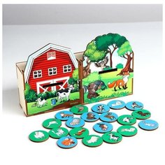 Сортер "Животные леса и фермы" Нет бренда