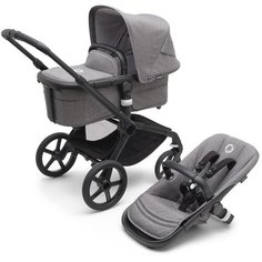 Детская коляска 2 в 1 Bugaboo Fox5 Black/Grey Melange/Grey Melange