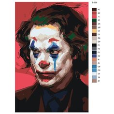 Картина по номерам Z-529 "Джокер. Комиксы" 80x120 Brushes Paints