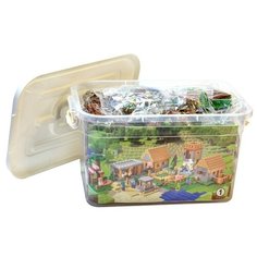 Конструктор JLB Minecraft 10531 Большая деревня, 1622 дет.