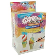 1 TOY Набор для детского творчества Сквиши Декор Мороженое (Т15686) 6 шт.