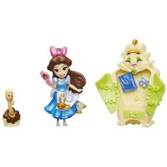 Набор Hasbro Disney Princess Маленькое королевство Волшебный гардероб Белль, 8 см, B8940