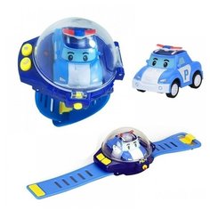 Silverlit Robocar Poli (83312), 5 см, синий/голубой