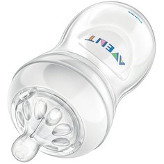 Соска Philips AVENT Natural силиконовая SCF652/27 1м+, 2 шт. бесцветный
