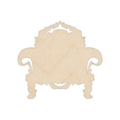 Заготовки и основы Mr. Carving УС-026 "кресло" фанера 13 x 12 см .
