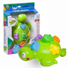 Игрушка для ванной BONDIBON Baby you Черепаха ВВ2681, зелeный