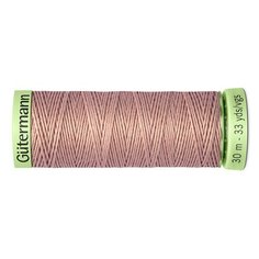 02 Нить Top Stitch для отстрочки, 30м, 100% п/э Gutermann 744506 (991 розово-бежевая пудра), 5 шт