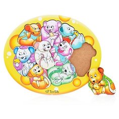 Пазл-головоломка ЛазерПРО "Веселые мышата" Toy Sib
