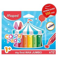 Maped Мелки восковые Color Peps, 12 цветов