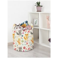 Корзина для игрушек JoyArty "Милые лесные звери" 35x35 см