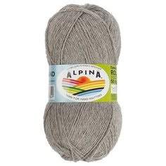 Набор пряжи Alpina "Roland", альпака 4*50 г, 200 м+/-10 м, №40 светлый серо-бежевый