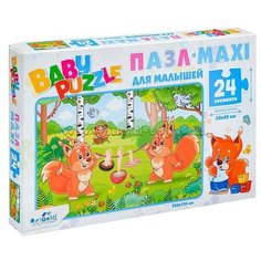 Пазл 24 Белочки. Для Малышей. Origami