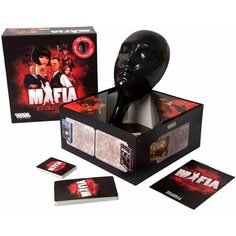 Игра настольная Мафия Вся семья в сборе подарочная + 10 масок
