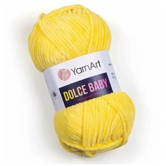 Пряжа YarnArt Dolce Baby, 761 лимон, 85 м, 50 г, 5 шт