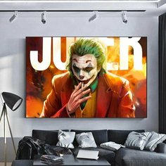 Картина для интерьера Джокер 50х70_ 3 Нет бренда