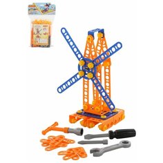 Конструктор "Изобретатель. Мельница №1" (105 элементов) Полесье