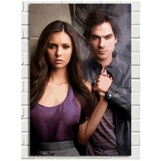 Картина по номерам сериал Дневники вампира - 6817 В 60x40