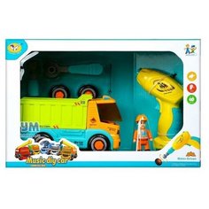 Игровой набор Jialegu Toys с шуруповертом «Самосвал», 34 см