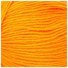 Пряжа для вязания Пехорка "Детский каприз", цвет: 485 желто-оранжевый, 225 м, 50 грамм (10 мотков) (количество товаров в комплекте: 10)