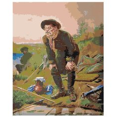 Картина по номерам, "Живопись по номерам", 60 x 75, RUS043