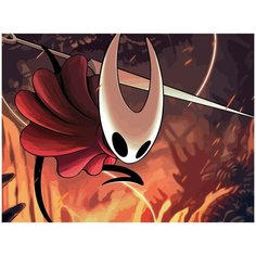 Картина по номерам на холсте hollow knight Хорнет - 1