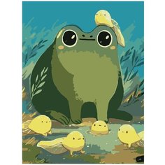 Картина по номерам на холсте Животные - 2