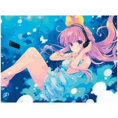 Картина по номерам на холсте Аниме девушка - 427