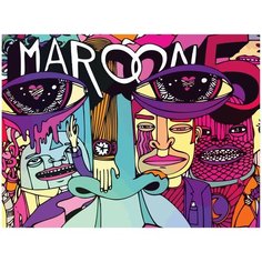 Картина по номерам на холсте Maroon 5 - 318