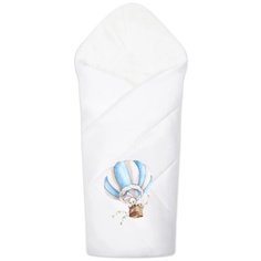 Конверт одеяло "Зайка на воздушном шаре Luxury Baby