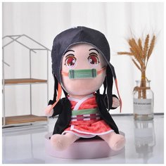 Мягкая плюшевая игрушка Незуко аниме Клинок, рассекающий демонов 25 см Нет бренда