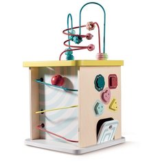 Серия Пастель - Развивающий детский куб (лабиринт, головоломки) Hape