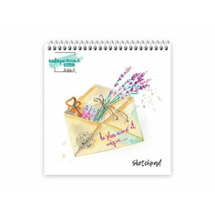 Альбом для рисования Изостудия (скетчпад) с акварельной бумагой 200 г/Аква-колор IBWS-1919 ИНТЭК