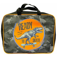 70159 Папка-сумка с ручкой Дино-раптор, формат А4, текстильная, увеличенная боковина 75мм Centrum