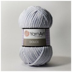 Плюшевая пряжа YarnArt Dolce (Дольче) - 5 мотков 776 серо-сиреневый, для вязания игрушек, 100% микрополиэстер 120м/100г