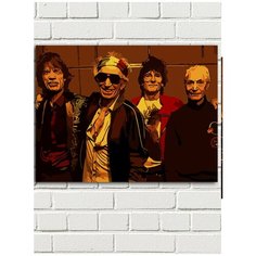 Картина по номерам музыка The Rolling Stones - 8686 Г 30x40