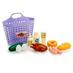 Игровой набор «Продуктовая корзинка» 12 предметов, цвета микс СТРОМ