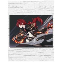 Картина по номерам на холсте игра Genshin Impact - 11292 Г 30x40